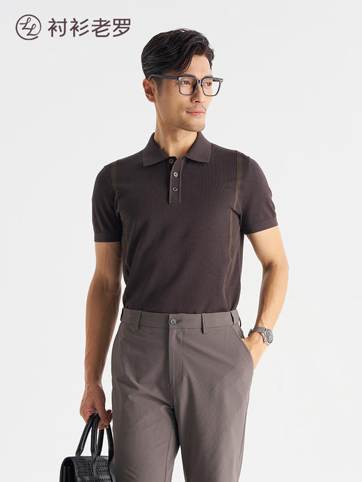 【大师37】26年新品桑蚕丝polo衫265D7P946S【门店同款】 商品图3