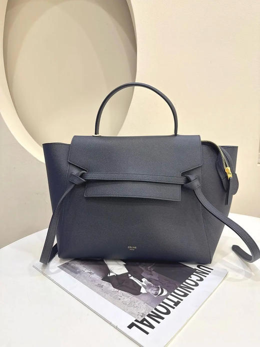 Celine 牛皮 mini 黑色 鲶鱼包 商品图0