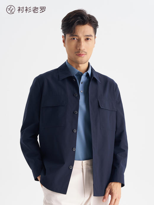 【星耀09】2026年春季商务休闲翻领夹克外套261X7J539N【5星推荐】[门店专款] 商品图2