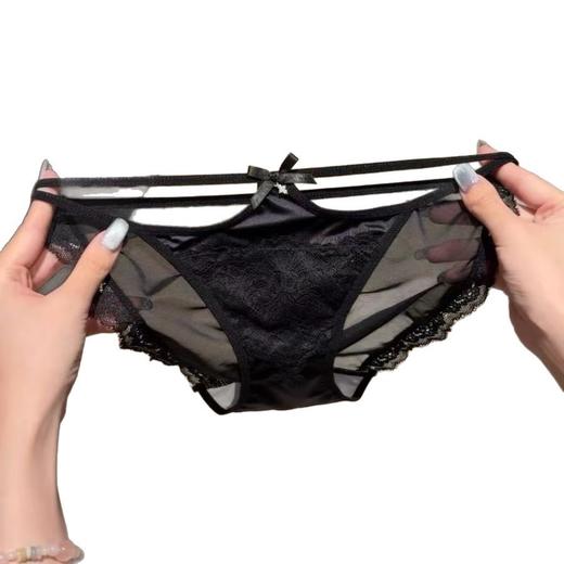 【YW】无忧购26年春季礼盒装6条79元包邮蕾丝纯欲少女爱心镂空纯棉裆部简约ins花边女士内裤套盒582-P7(截单后3-5天发货) 商品图4