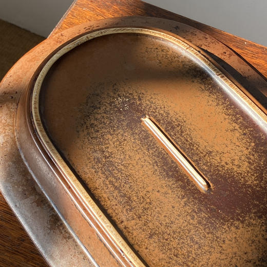 1960-1999s芬兰Arabia Ruska秋天系列椭圆烤盘 A0340 商品图4