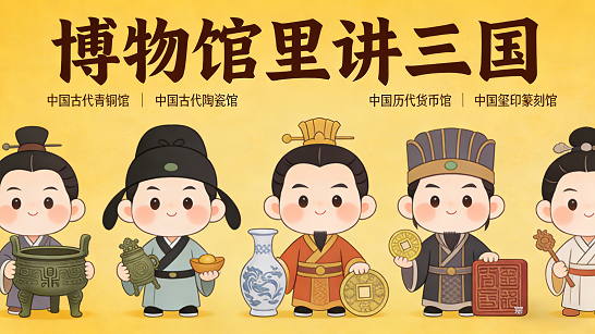 【亲子活动】博物馆里讲三国