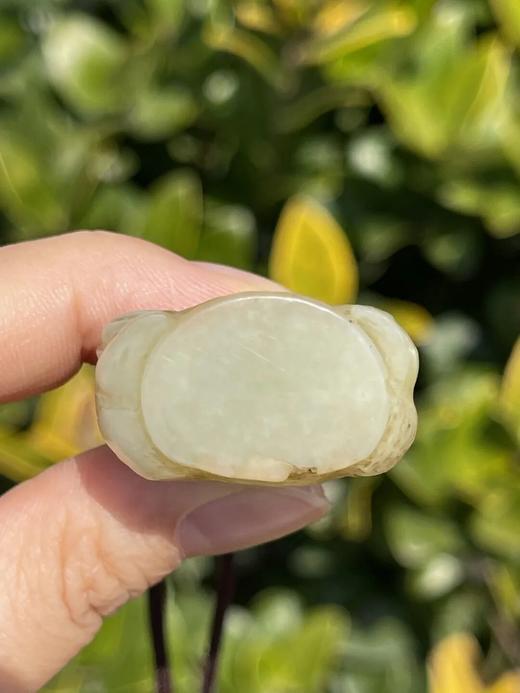 和田白玉雕观音坐像吊坠，顺丰包邮 商品图4