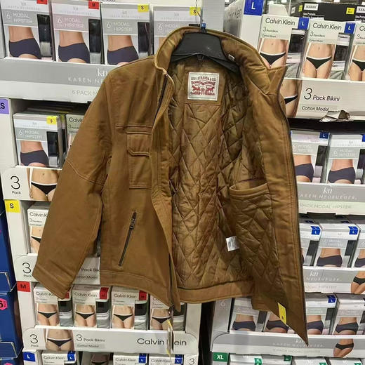 🉐380直邮！Levis李维斯新款男士棉服夹克外套 商品图3