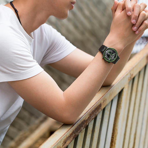 西铁城官方正品光动能卫星对时万年历不锈钢覆BIP防水男表CC3075-80E 商品图9