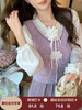 张心子【叠穿美学】复古撞色针织马甲背心女春季新款无袖坎肩上衣 U2602049 商品缩略图0