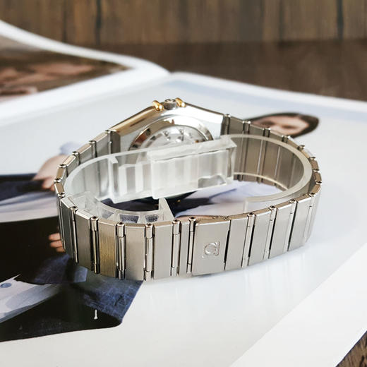 【95新】OMEGA 欧米茄1300.10.00（相似款）天文台认证自动机械机芯日期显示35MM（中性款）星座系列精钢/18K黄金030226NJS02 商品图5