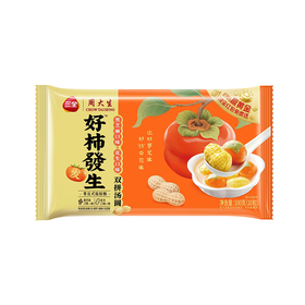 J三全180g好柿發生黑芝麻花生双拼汤圆