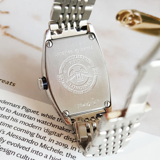 【95新】LONGINES 浪琴L2.142.4.73.6自动机械机芯日期显示26*30MM（女款）典藏系列精钢040226AK03 商品图6