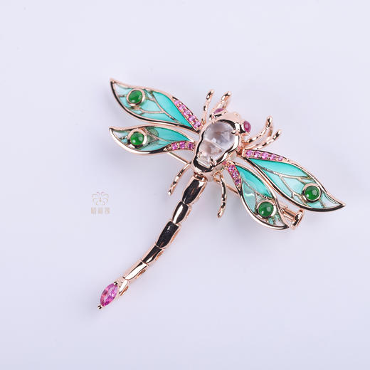 【福到了】空窗珐琅蜻蜓绿 XZ12509016 商品图1