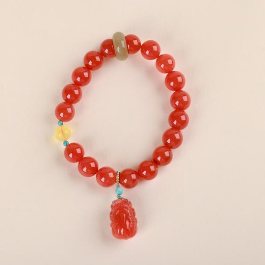 【鸿运】南红貔貅手串   ZX240510112 商品图1