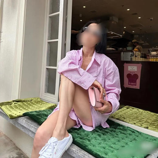 爱马仕 CDC Medor 樱花粉 银扣 trade皮 手拿包 商品图2