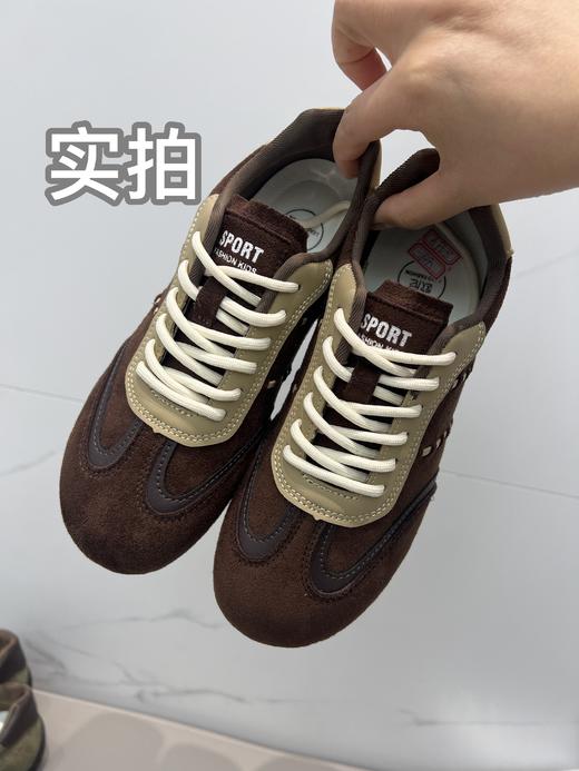 【HF】无忧购26年春季复古厚底德训鞋女春款轻便百搭运动德训休闲鞋A908（截单后3-5天发货) 商品图14