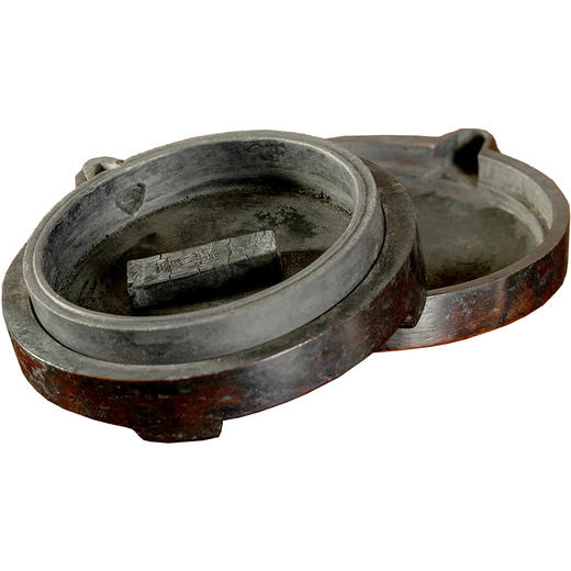 清	歙砚及红木墨盒 商品图5