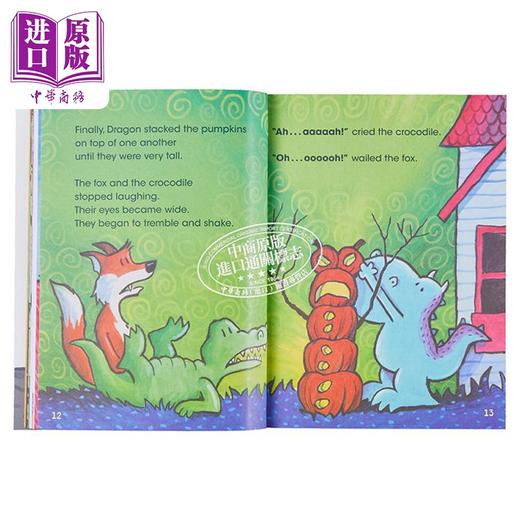 【中商原版】Acorn 学乐橡树种子系列 Dragon 2-5 恐龙传奇4册套装 英文原版 进口图书 儿童绘本 低幼图画故事书 可点读 商品图11
