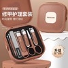新款防飞溅指甲刀套装 高档手提式盒装指甲钳挖耳勺修甲套装 商品缩略图0
