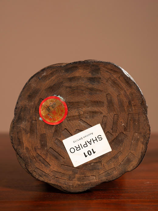 清	紫檀木雕魁星点斗摆件 商品图4