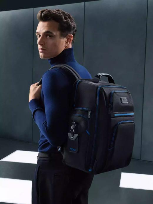TUMI 双肩包男  02603580DUB4-F 黑/电光蓝. 商品图1