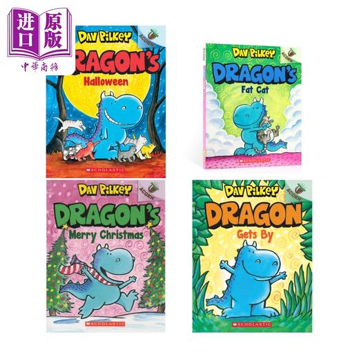 【中商原版】Acorn 学乐橡树种子系列 Dragon 2-5 恐龙传奇4册套装 英文原版 进口图书 儿童绘本 低幼图画故事书 可点读 商品图8