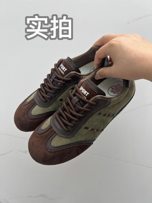 【HF】无忧购26年春季复古厚底德训鞋女春款轻便百搭运动德训休闲鞋A908（截单后3-5天发货) 商品图12