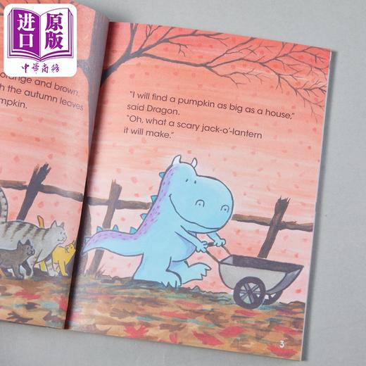 【中商原版】Acorn 学乐橡树种子系列 Dragon 2-5 恐龙传奇4册套装 英文原版 进口图书 儿童绘本 低幼图画故事书 可点读 商品图9