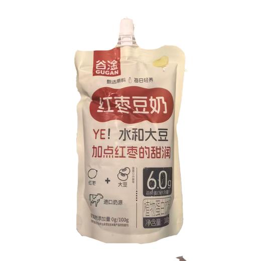 谷淦300g红枣早餐豆奶 商品图0