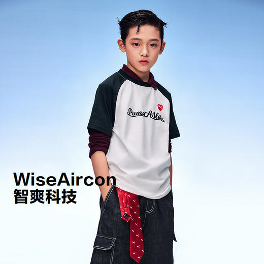 PUMA彪马童装2026夏季新款儿童短袖T恤时髦撞色凉感舒适 商品图0