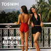 [情人节限定]TOSWIM泳衣泳装分体无袖裙式度假冲浪温泉拍照高级感女士2026年新款钟爱一生 商品缩略图1