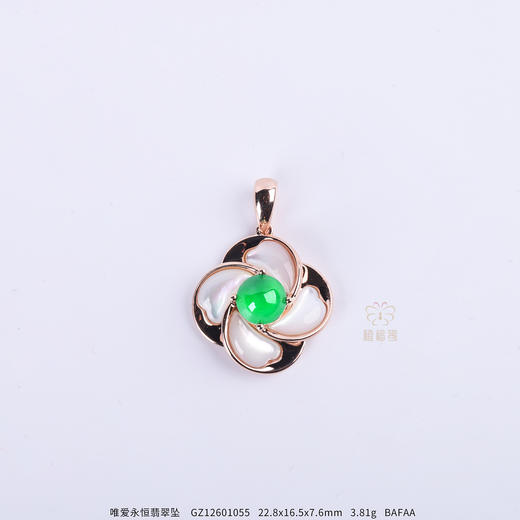 【唯爱永恒】翡翠坠    GZ12601055 商品图0