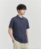 佐丹奴男装26年新款全棉液氨半拉锭领口POLO衫01016289 商品缩略图0