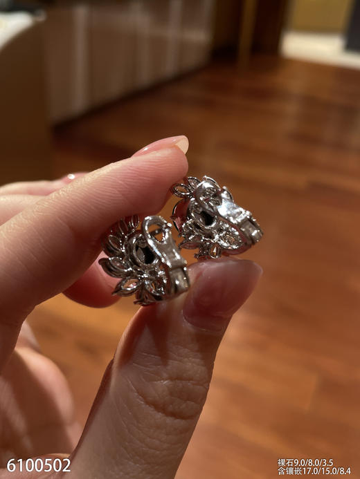 蛋面耳钉【6100502】具体价格微信咨询 商品图7