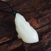【天然正品】天然无杂裂俄料卯兔造型和田玉（聪敏、机灵）吊坠项链47.6*24.4*17.6MM（皆取最大值）120126NJM33 商品缩略图5