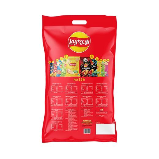 乐事 原切马铃薯片大礼包 615g/袋 商品图1