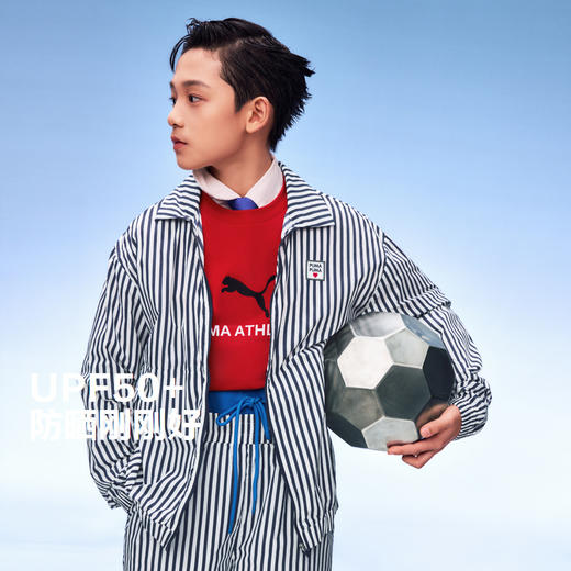PUMA彪马童装2026夏季新款儿童梭织便服防晒衣轻薄 商品图2