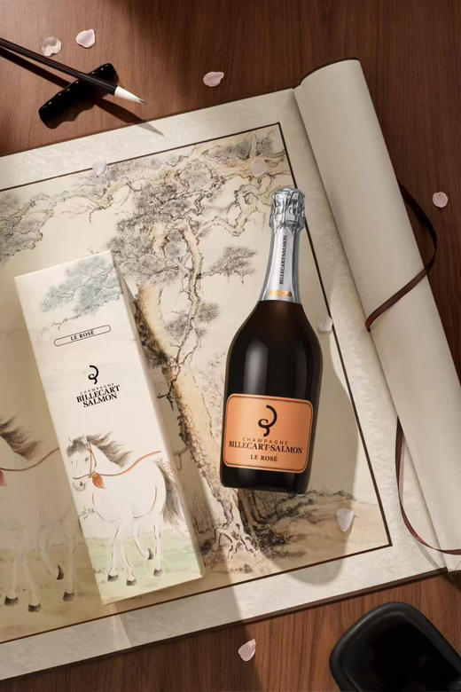 沙龙贝尔桃红香槟马年限量版礼盒装Champagne Billecart-Salmon Le Rose 商品图1