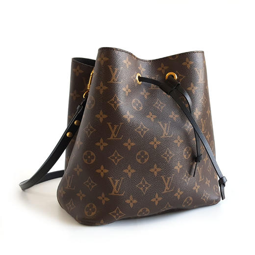 【95新】LV路易威登M44020老花NEONOE黑水桶单肩包女士090226NJS11 商品图1