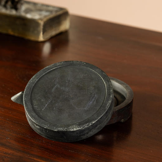 清	歙砚及红木墨盒 商品图4