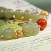 【喵玉招财·和田玉南红纯银手串】敦煌福泽和田玉趴趴猫手链搭配南红S925银饰品手串 商品缩略图5