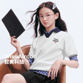 PUMA彪马童装2026夏季新款儿童短袖T恤女童上衣V领设计优雅俏皮