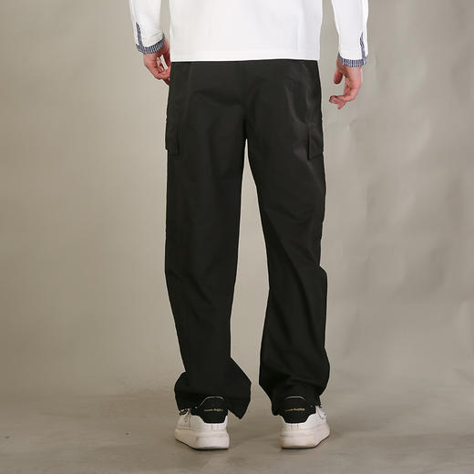 DRONKOO 2026 抽绳松紧腰前多破缝结构活页户外风中厚工装长裤 商品图4