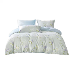 【春上新】10楼堂皇   全棉印花四件套--花叙 200*230cm  吊牌价1190元      活动价299元