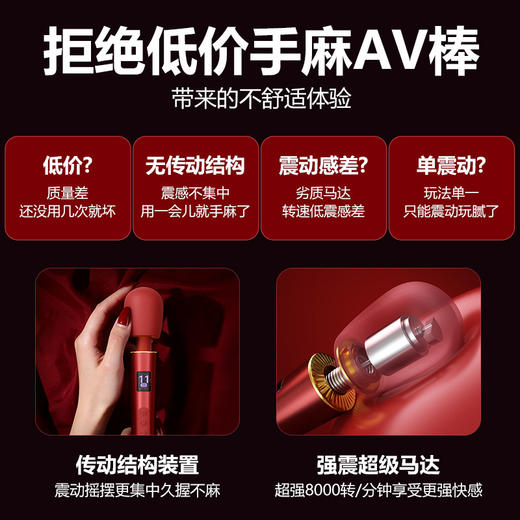 谜姬 心潮数显AV棒 商品图3
