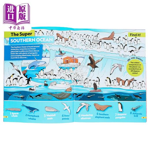 【中商原版】美国国家地理儿童版人文地理4册 National Geopraphic Kids Find It Explore It 历史History 海洋Ocean 动物昆虫 商品图9
