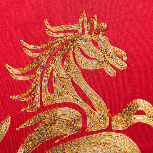 【马上有福】福马手绣摆件   ZX260206803 商品图5