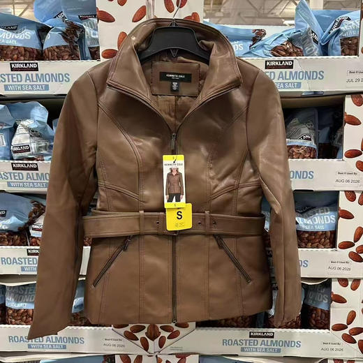 🉐350直邮！KENNETH COLE女士秋冬皮衣外套[爱心]这款皮衣真的超级好看啊 商品图1