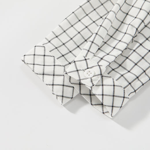 Cucutas男幼童长袖衬衫（宽松版）CY26SPW520黑白色调90#-130# 商品图9