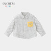 Cucutas男幼童长袖衬衫（宽松版）CY26SPW520黑白色调90#-130# 商品缩略图0