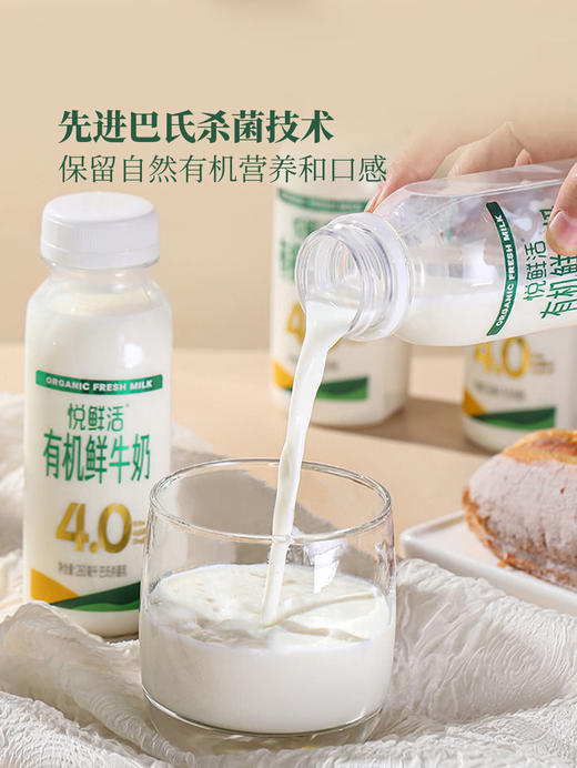 MM 山姆 悦鲜活 有机4.0鲜牛奶 260ml*8 商品图4