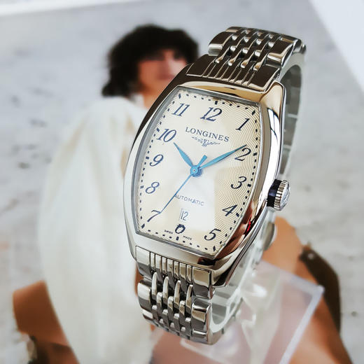【95新】LONGINES 浪琴L2.142.4.73.6自动机械机芯日期显示26*30MM（女款）典藏系列精钢040226AK03 商品图1