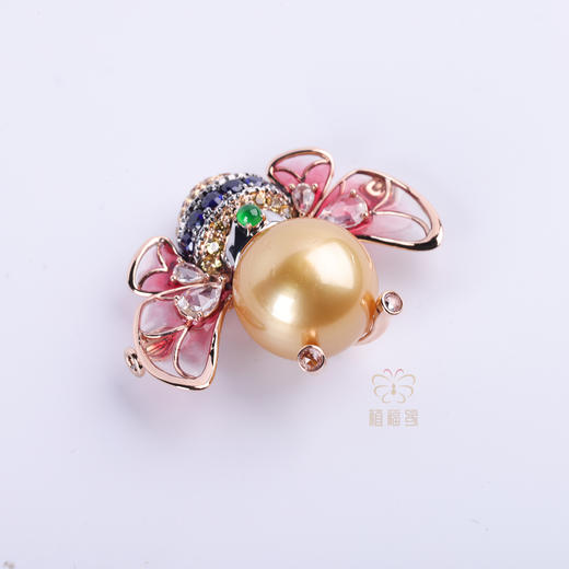 【酿造幸福】空窗珐琅蜜蜂胸针   ZZ12509013 商品图3